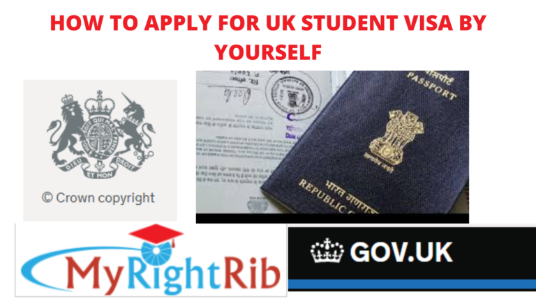 HOW TO APPLY FOR UK STUDENT VISA BY YOURSELF