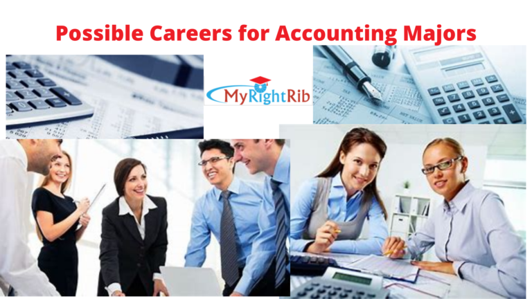 Possible Careers for Accounting Majors