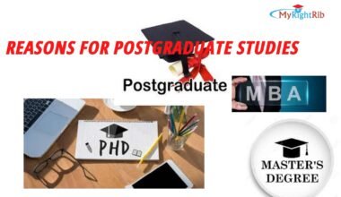 REASONS FOR POSTGRADUATE STUDIES, BENEFITS OF POSTGRADUATE STUDIES