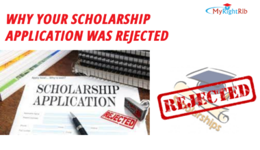 WHY YOUR SCHOLARSHIP APPLICATION WAS REJECTED