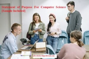 Statement of Purpose For Computer Science [Sample Included]