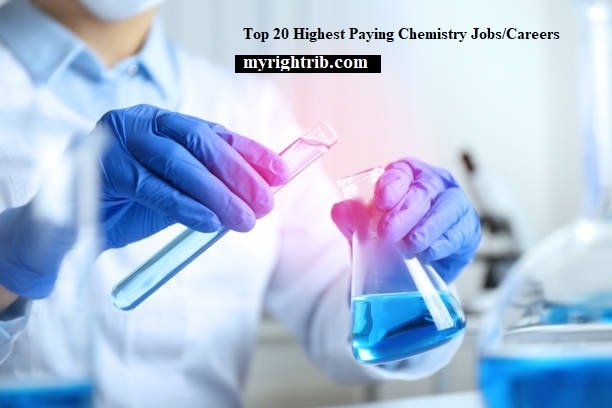 Top 20 Highest Paying Chemistry Jobs/Careers